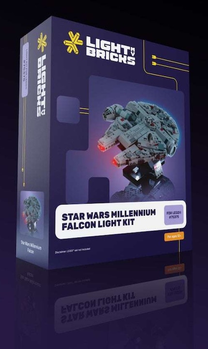 Produktbild Light my bricks LMB 2.0 LED Licht Set für LEGO 75375 Star Wars Millennium Falcon