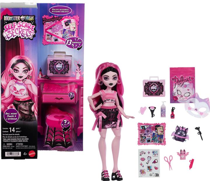 Produktbild 0 Monster High Self-Scare Secrets Draculaura