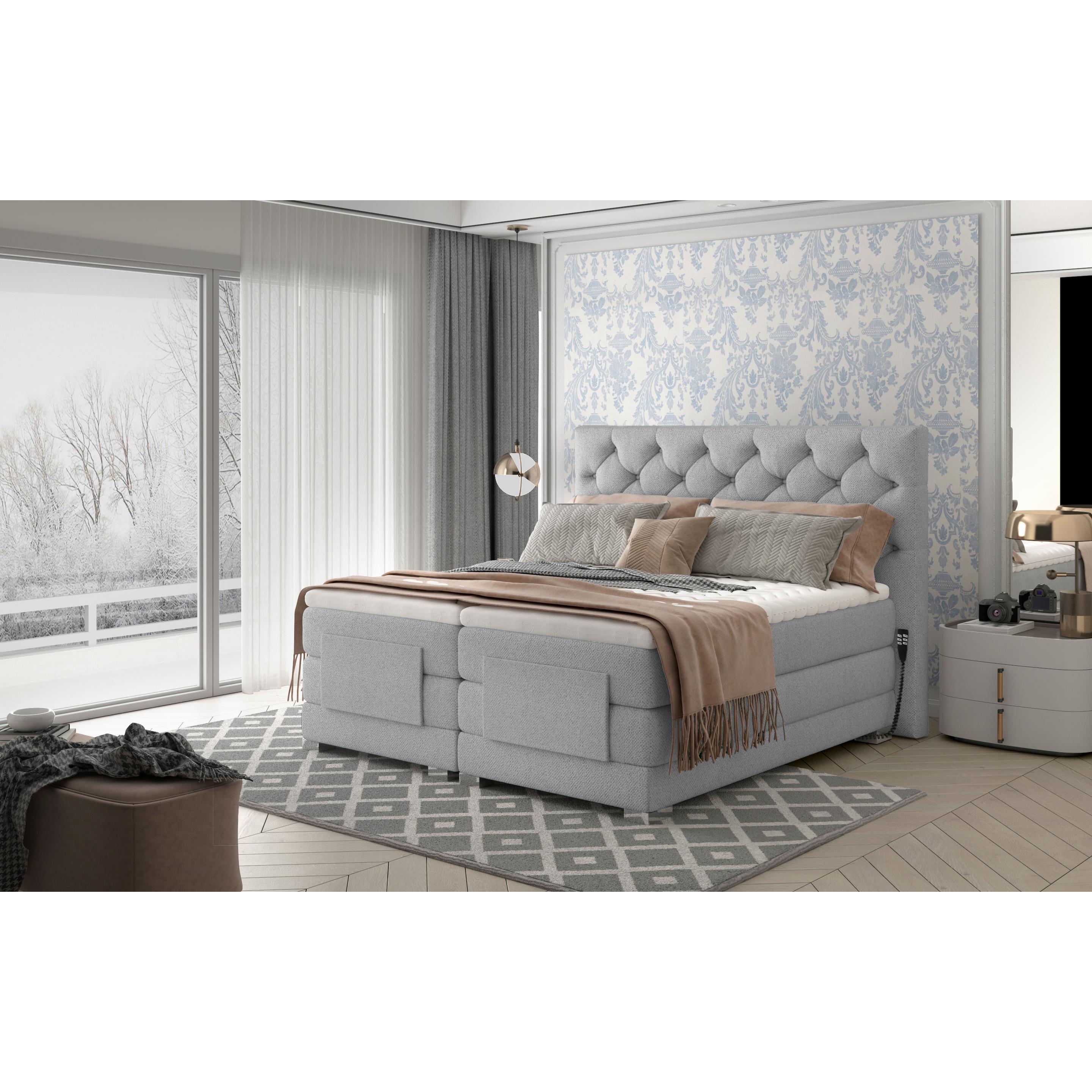 ELTAP, Boxspringbett, Clover (140 x 200 cm)