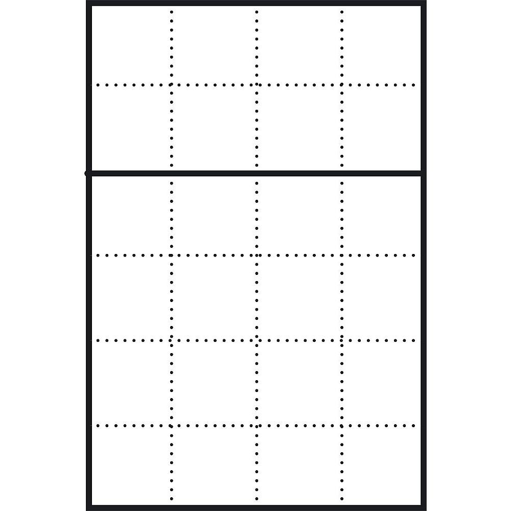 Siedle, Accessori sicurezza degli edifici, S. & Soehne custodia per cassetta delle lettere AP ws BGA 611-4/6-0 W