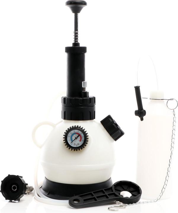 Actual product image XPOtool Brake Fluid Bleeder with 2L Capacity and 1L Suction Recipient for Brake Fluids Brakes