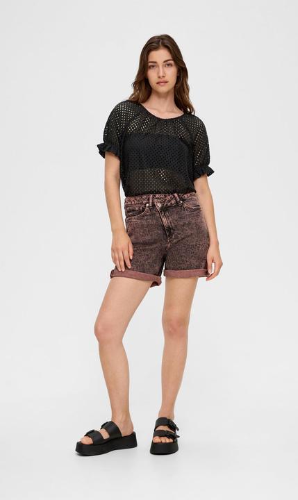 Actual product image s.Oliver Bluse Spitzenbluse aus Baumwollmix (44)