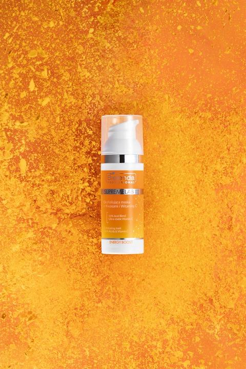 Actual product image Bielenda Professional Supremelab Energy Boost Exfoliating Mask With Acids & Vitamin C Exfoliating (50 g)