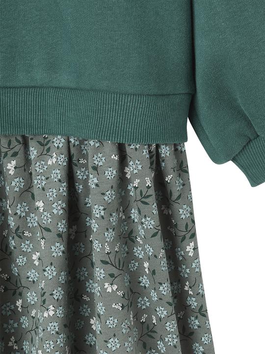 Produktbild Vertbaudet Mädchen Kleid mit Materialmix (98)