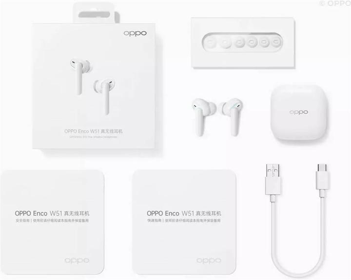 Actual product image OPPO Enco W51 (ANC, 24 h, Wireless)