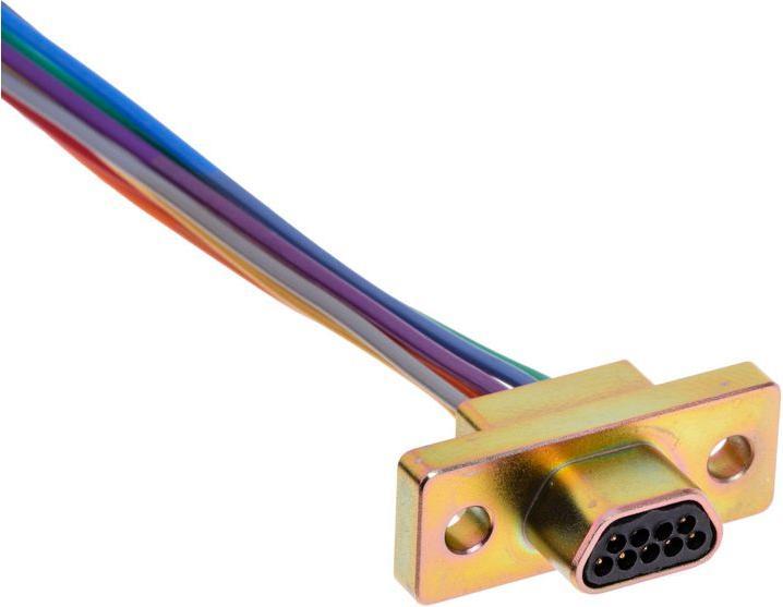 Produktbild RS PRO Stecker D-Mikrominiature Dura-Con 9-pol