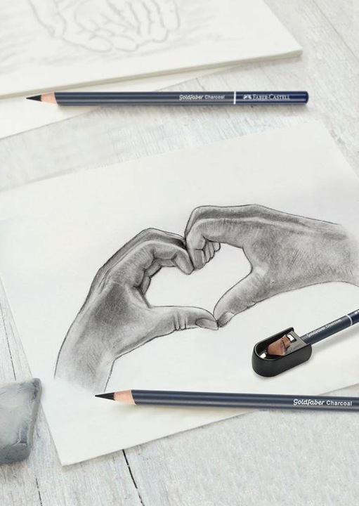 Immagine prodotto Faber-Castell Goldfaber carboncino da disegno blu 1 set