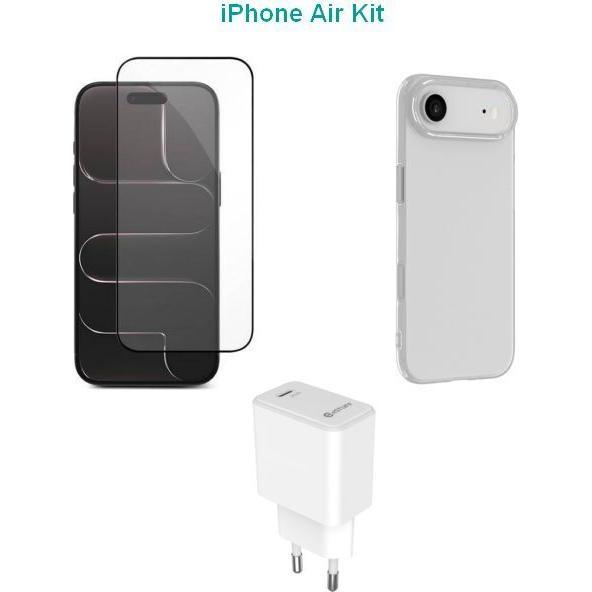eSTUFF Kit for iPhone Air. Charger, Caricabatteria senza fili, Marrone