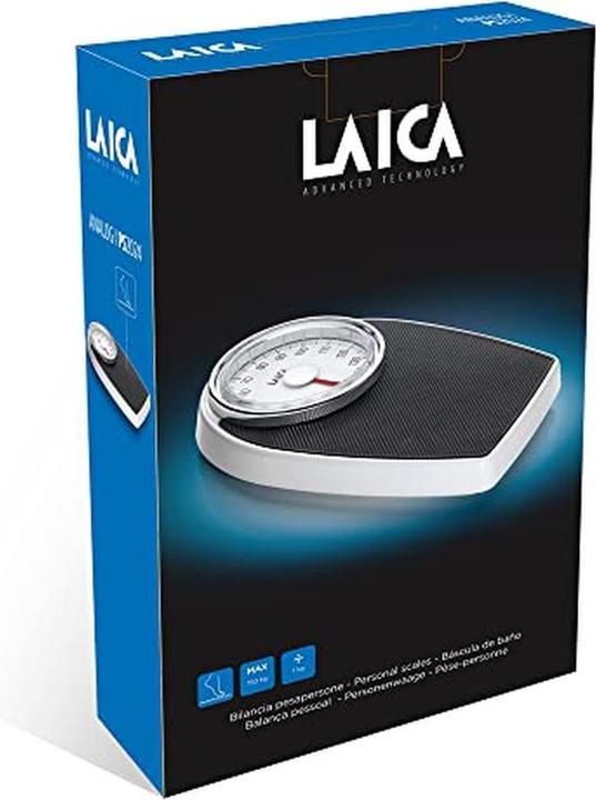 Actual product image Laica PS2024 Black, White Mechanical Weighing Scales (150 kg)
