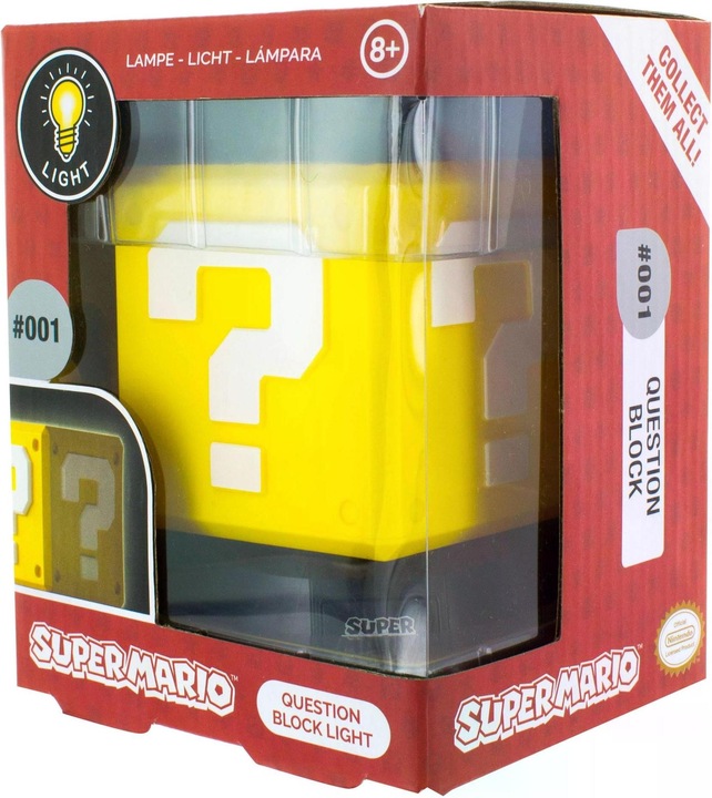 Immagine prodotto Paladone Products Blocco con punto interrogativo della lampada di Super Mario