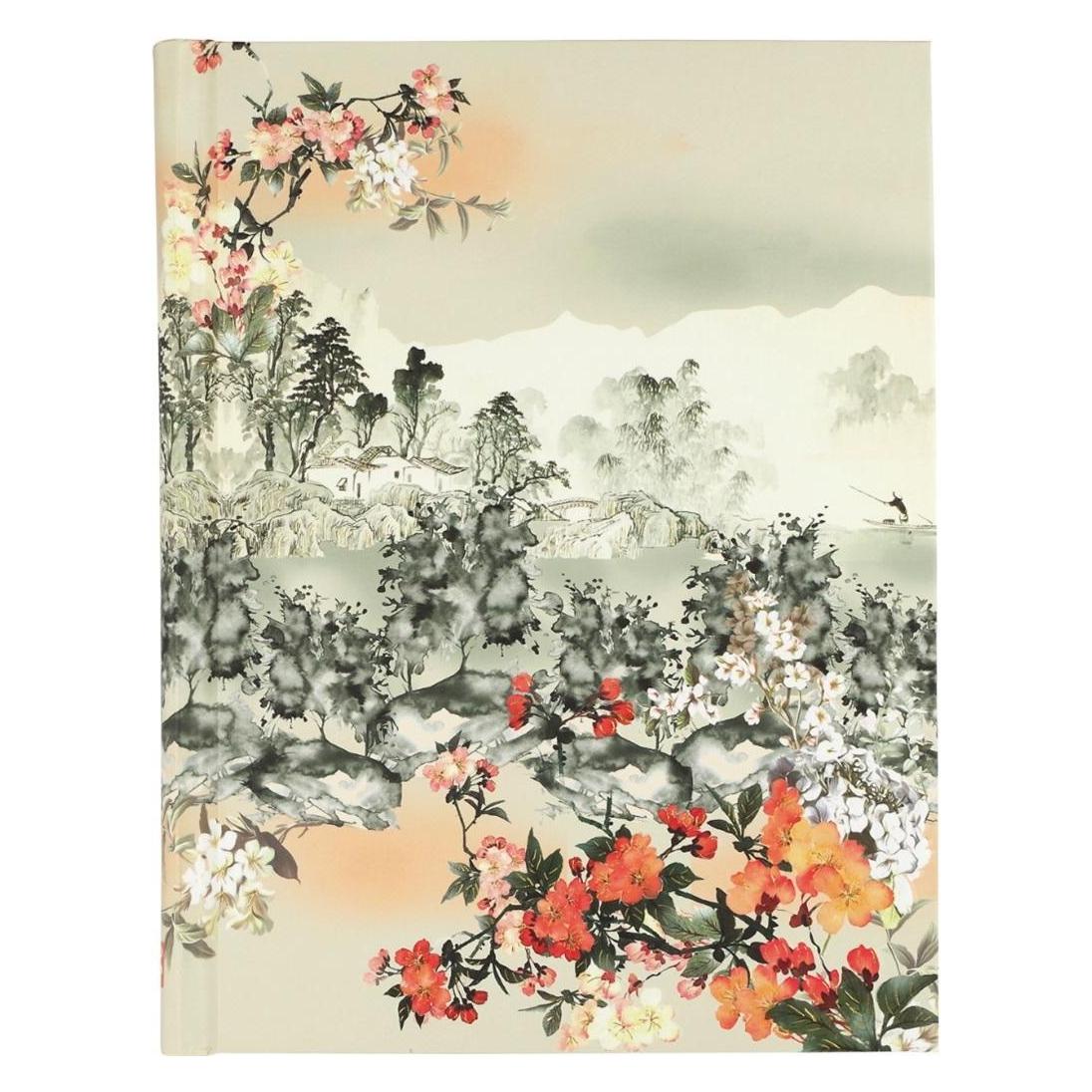 Peter Pauper, Notitieboekje + Schrijfblok, Notitieboekje Met Haiku Borduurwerk (Speciale Groeven, Hardcover)