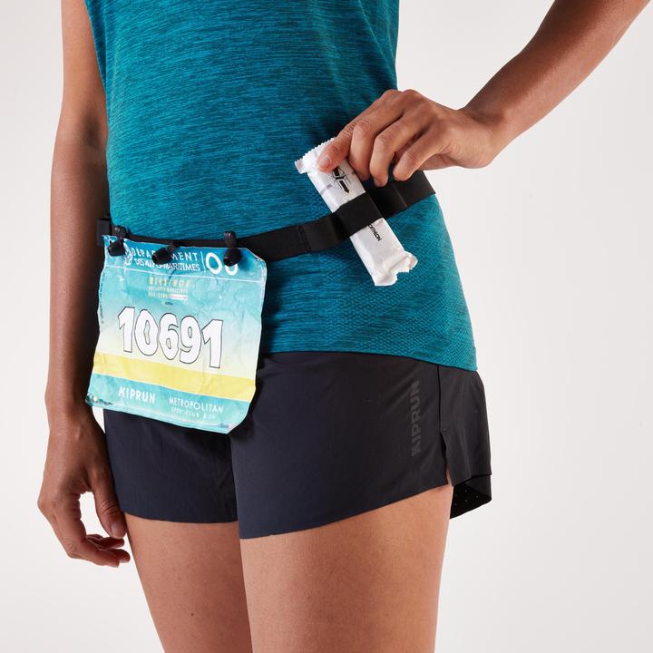 Actual product image Kiprun Starting number holder for running competitions