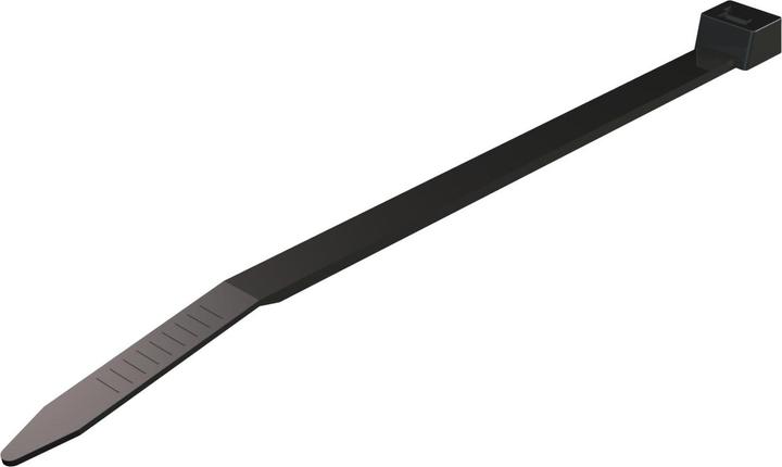 Actual product image OBO Bettermann Cable tie UV resistant 2,5x100mm, PA, 2331812 (Plastic cable ties, 100 mm, 100 pcs.)