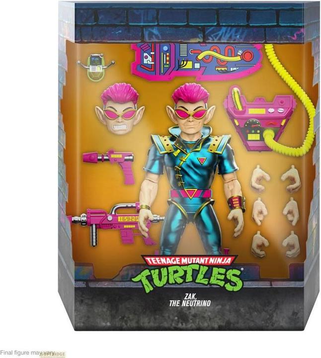 Image du produit Super7 Les Tortues ninja figurine Ultimates Zak, The Neutrino 18 cm