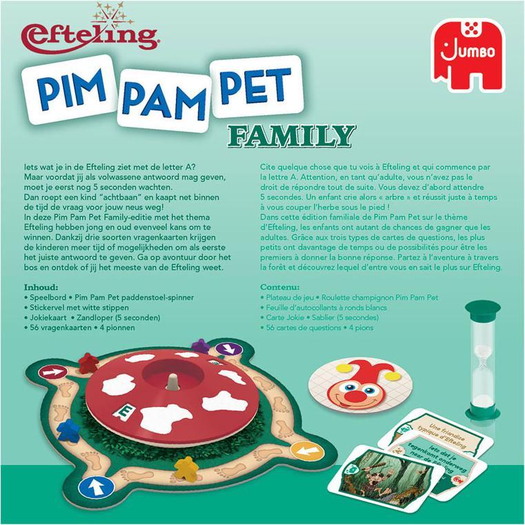 Thumbnail - Jumbo Pim Pam Haustierfamilie Efteling (Niederländisch)