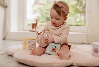 Actual product image Little Dutch Fairy Garden fabric cube