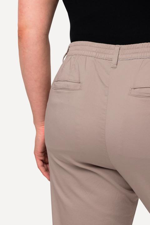 Produktbild Ulla Popken Chino Rena, teilelastischer Bund, konisches Bein (44)