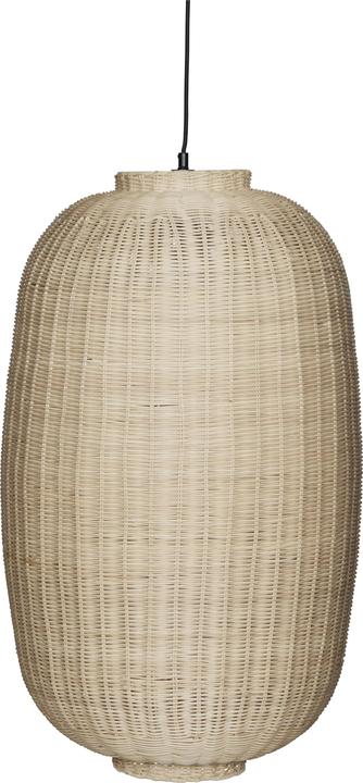 Image du produit Hübsch Pendentif Chand ovale naturel (E27)