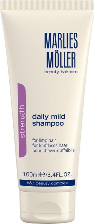 Produktbild Marlies Möller MM Strength - Daily Mild Shampoo (100 ml, Flüssiges Shampoo)