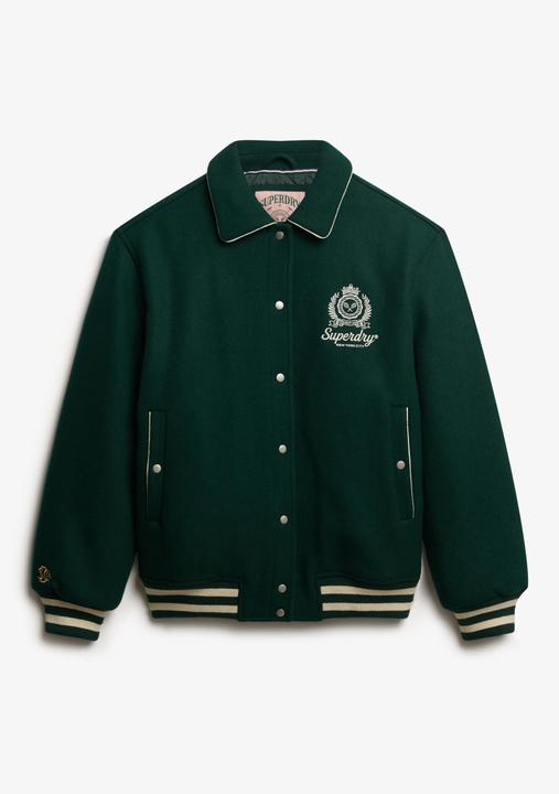 Actual product image Superdry Country Club Wool Blend Bomber Jacket (M)