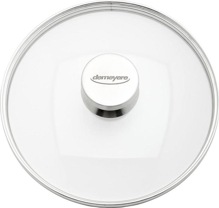 Produktbild Demeyere Glasdeckel mit Edelstahlring 16cm (16 cm, Glas, Metall)