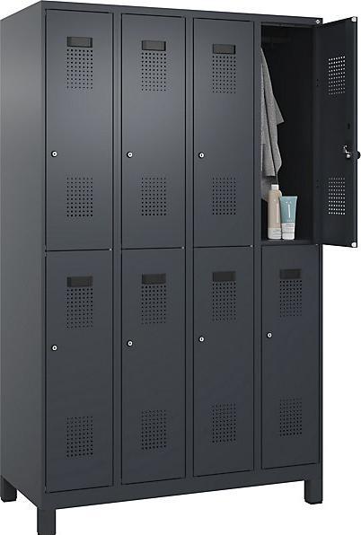 Actual product image C+P Evolo PLUS double-decker locker (120 cm, 195 cm)