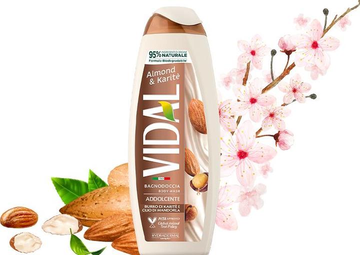 Immagine prodotto Vidal Bagnodoccia Almond & Karite 250ml (250 ml)