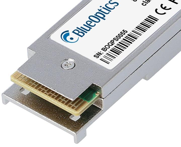 Actual product image BlueOptics Compatible Juniper JNP-QSFP-40GE-ER4 BO25K13640D QSFP Transceiver, LC-Duplex, 40GBASE-ER4, Singlem