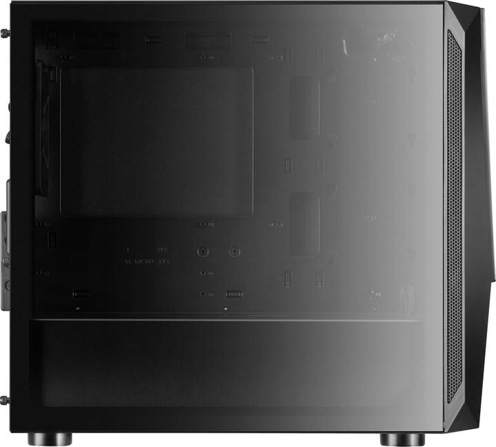 Immagine prodotto Silverstone Case Fara V1M Pro Micro-ATX, ARGB, vetro temperato (mATX, Mini-ITX)