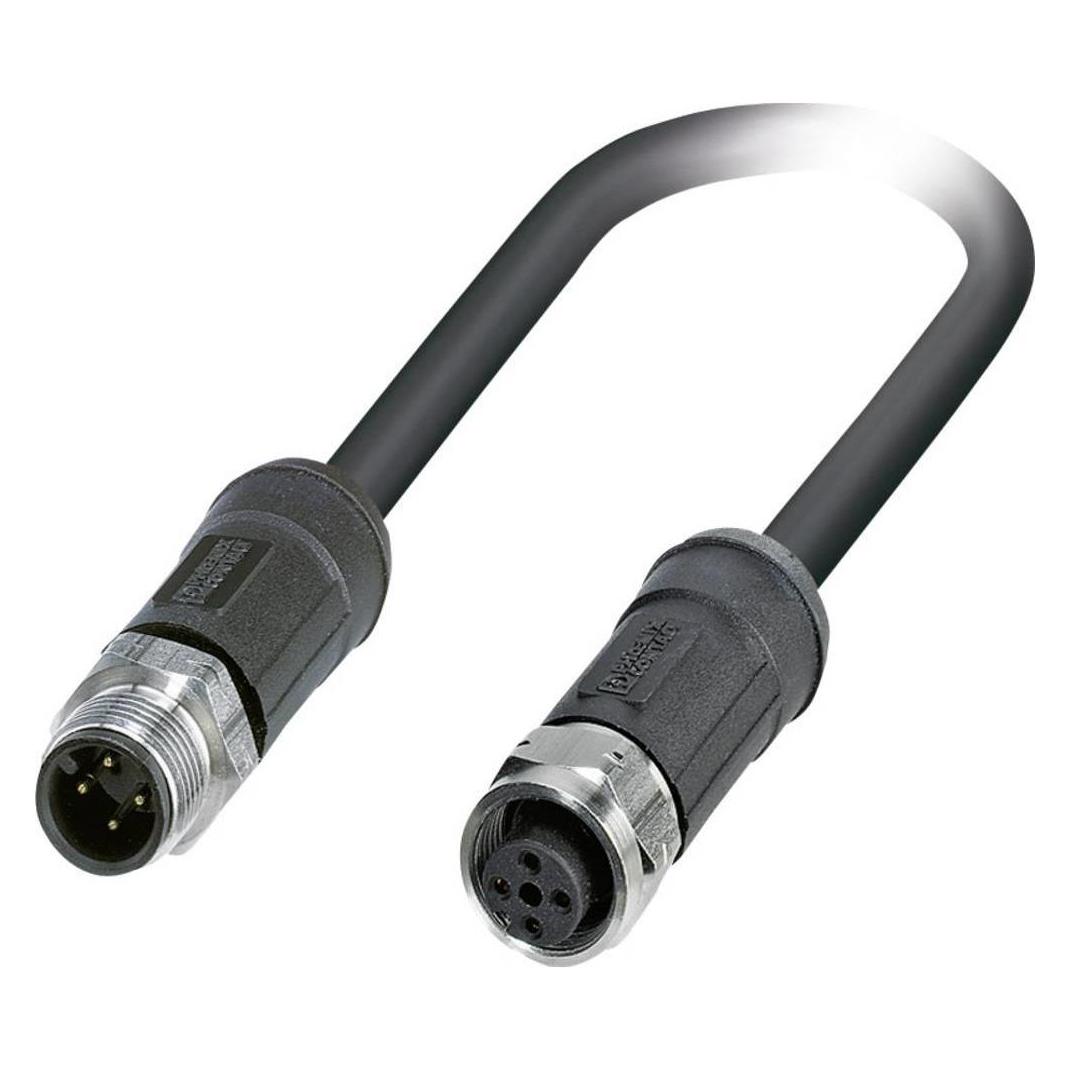 Phoenix Contact Sensor/actuator connector, Kabels + Stekkers, Zwart