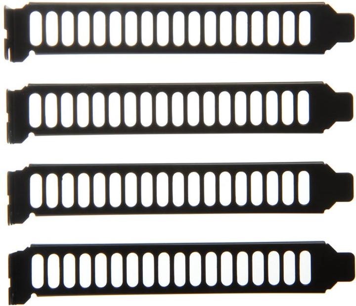 Image du produit Silverstone SST-Aeroslots-B Cache-slot PCI - noir 4 pièces