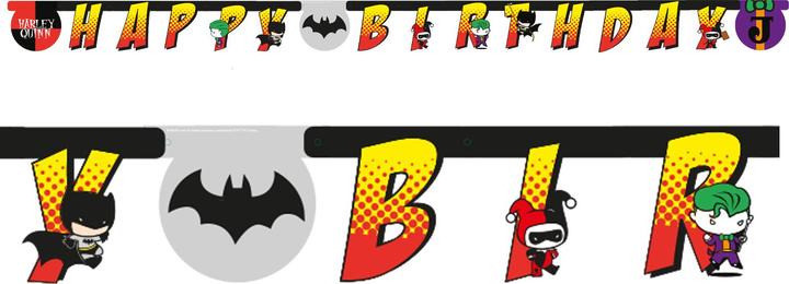 Immagine prodotto Batman Lettre Bannière Joyeux Anniversaire