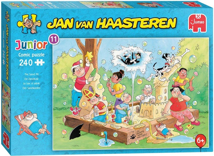 Actual product image Jan van Haasteren Puzzle Junior - The Sand Pit, 240 pieces (240 pieces)