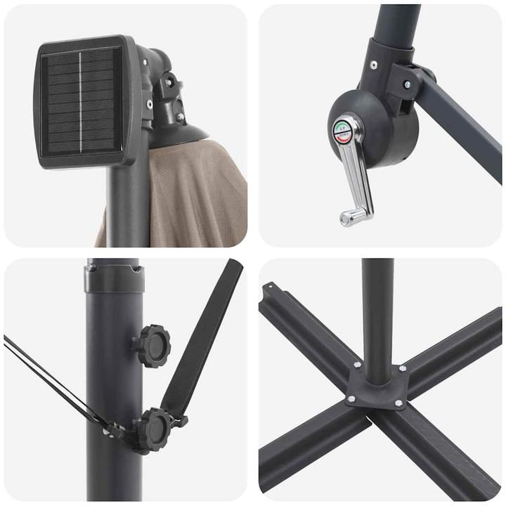 Actual product image vidaXL Cantilever Parasol (2.49 m)