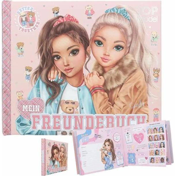 Magni, Babybücher, Depesche TOPModel Freundebuch Motiv 1 TEAM TEDDY 17,5x21x1,5cm