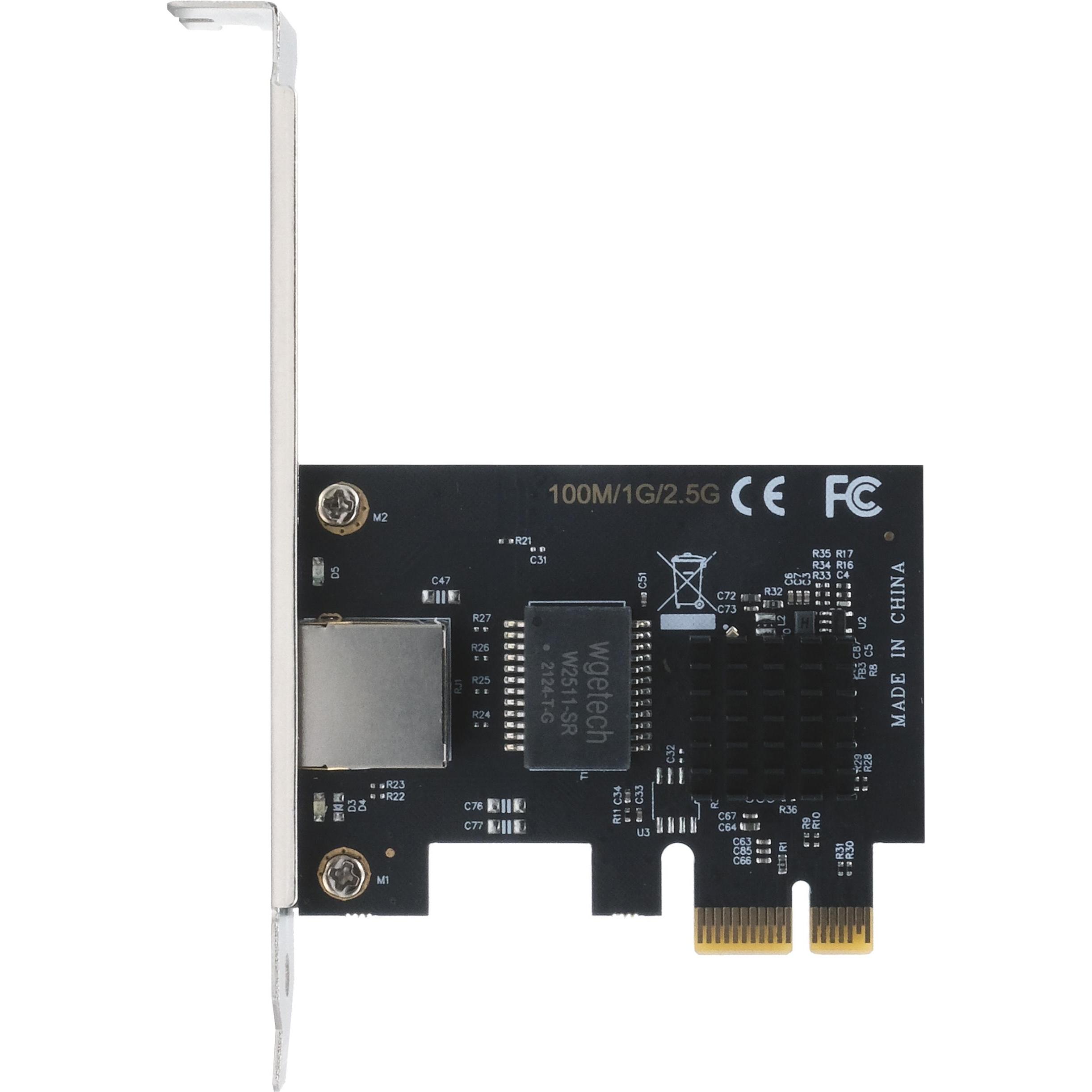 Thumbnail - Exsys GmbH PCIe Netzwerk-Karte 2.5 Gigabit (PCI-E x1), Netzwerkkarte