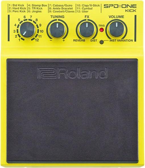 Produktbild Roland SPD One Kick Percussion Pad mit Kabel