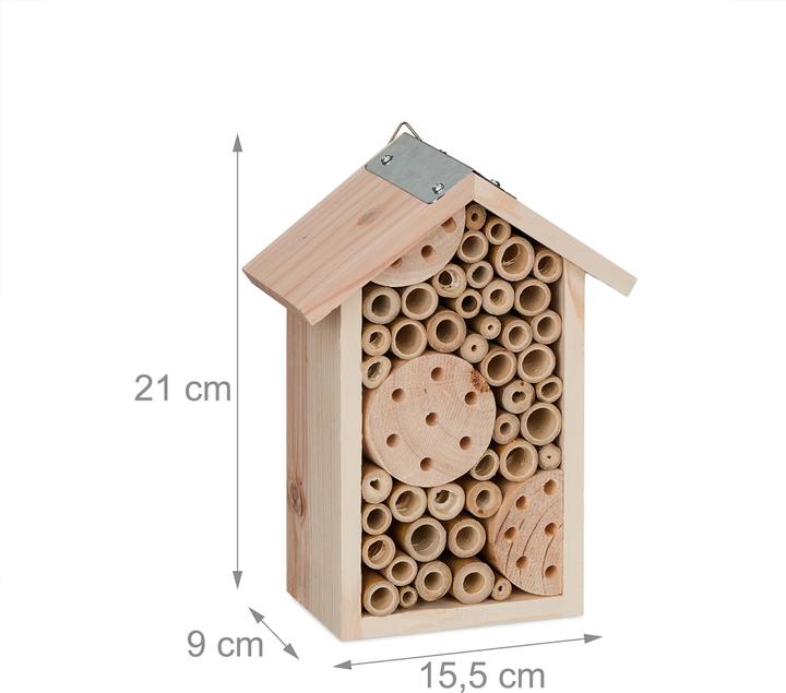 Produktbild Relaxdays Bienenhotel (Wildbienen)