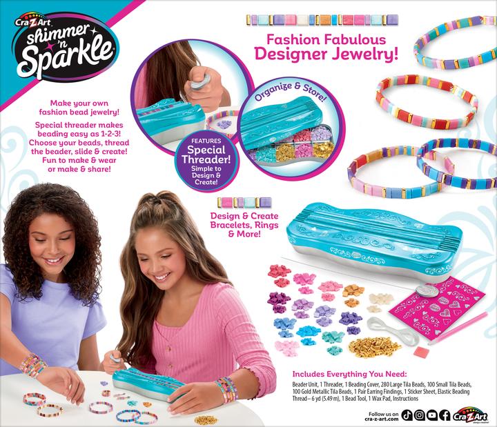 Actual product image Cra-z-art SHIMMER N SPARKLE - Tila Bracelet Studio (65606S)