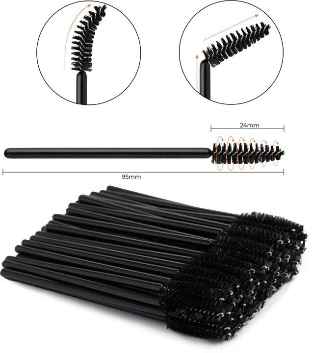 Immagine prodotto NoName Bastoncini di mascara usa e getta (Nero)