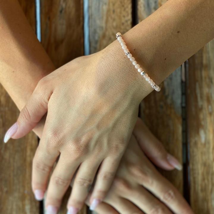Image du produit Balibay Maylin (18 cm, Pierre de lune, Pierre précieuse, Pierre du soleil, Or 14 carats)