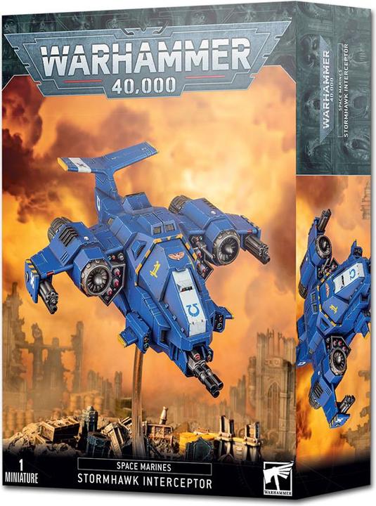 Actual product image Games Workshop Warhammer 40,000 - Space Marine Stormhawk Interceptor (Plastic)