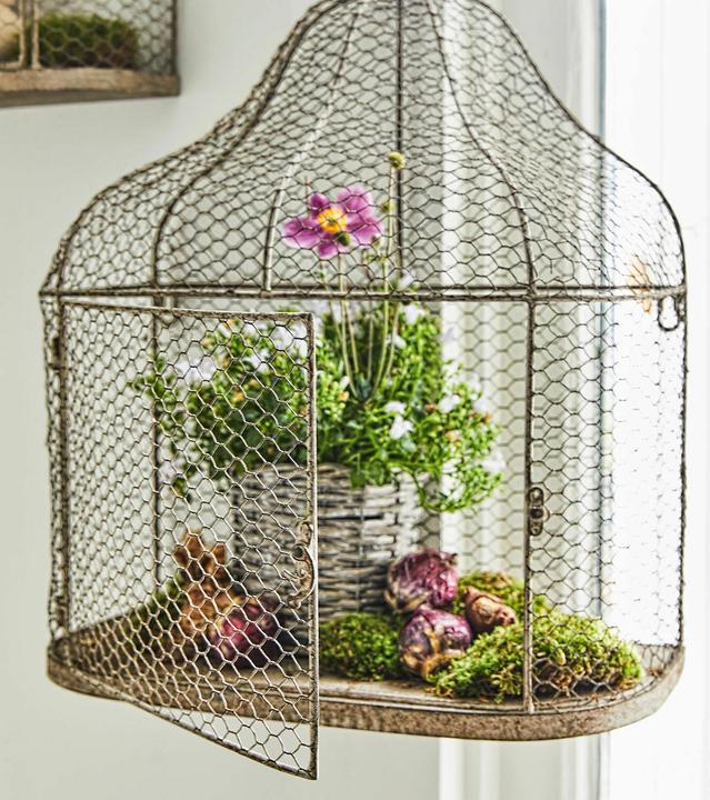 Actual product image Loberon Aviary Set of 2 Cavan antique grey