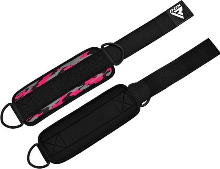Actual product image Rdx Gym Ankle Pro A4 Camo Pink-Pair