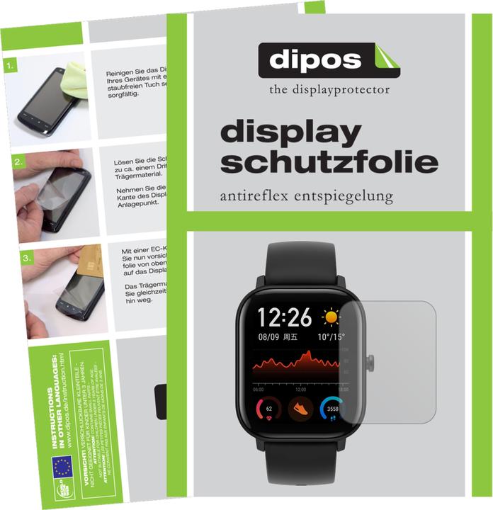 Produktbild Dipos Displayschutzfolie Antireflex (Amazfit GTS)
