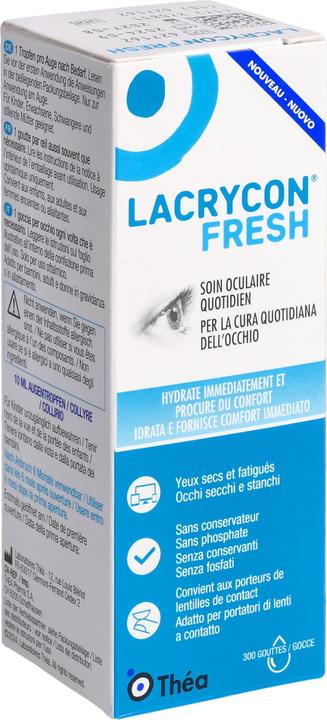 Energie-Label Lacrycon Fresh Gtt Opht Fl 10ml (10 ml, 300 Augentropfen)