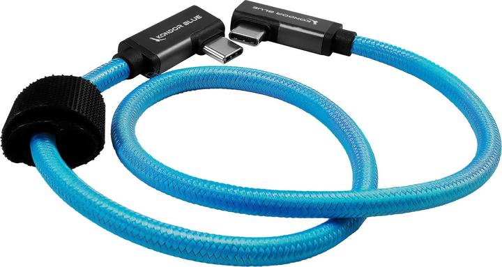 Immagine prodotto Kondor Blue Cavo da USB C a USB C per la registrazione e la ricarica di SSD - 8K Data e Power Delivery (Dual (0.60 m, USB 3.2 Gen 2, 100 W)