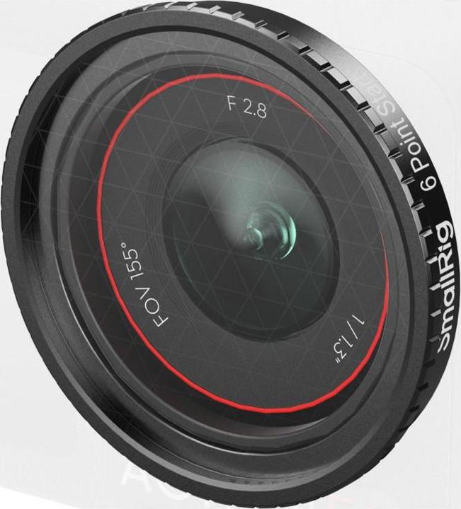 Actual product image SmallRig 5839 Attachable Star Cross Filter (6 Points) for DJI Osmo Action 5 Pro / 4