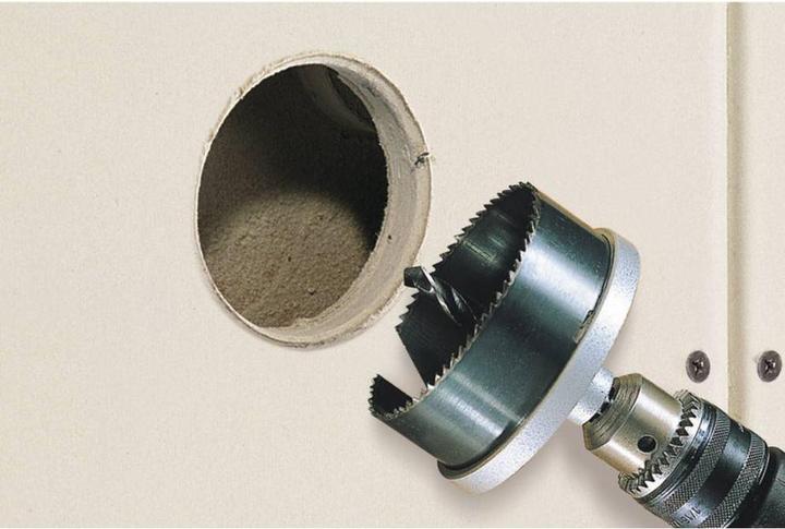 Actual product image wolfcraft 1 standard hole saw set ø60,68,74,80,95