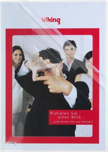 Office Depot Sichthüllen Deluxe DIN A4 PP (Polypropylen) Transparent (A4, 100 x)